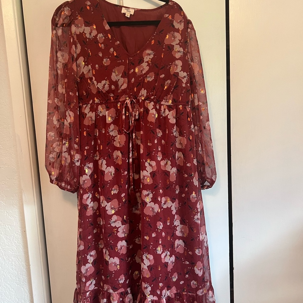 Floral Midi Dresses (2 Dress Bundle)